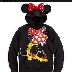 Disney Parks Minnie Girls Hoodie